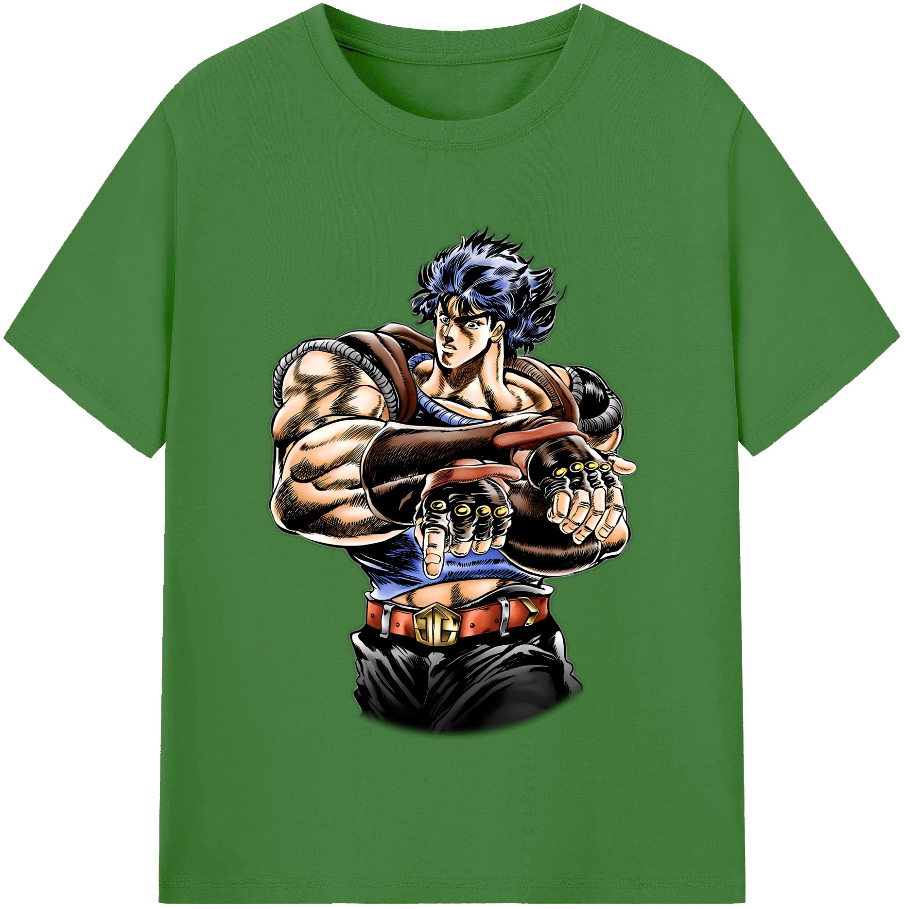 （画像用） ジョジョの奇妙な冒険 /ジョナサン?ジョースター JoJo's Bizarre Adventure Jonathan Joestar レディースカジュアルプリントTシャツ（綿100％）